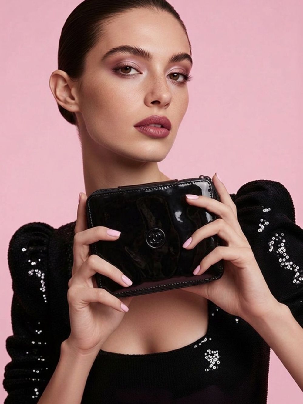 CHANEL | Ultra Correction Lift Cosmetic Case Black